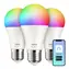 Niceboy ION SmartBulb RGB E27 12W 3szt / LED RGB / E27 / 12W / 1050 lm / 2700-6500K / Wi-Fi
