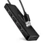 Axagon HUE-C1A, 4X koncentrator USB 5Gbps TRAVEL, złącze zasilania USB-C, kabel USB-A 19cm