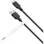 YENKEE YCU 315 BK SILIC Kabel USB-A (M) - USB-C (M) 1,5m czarny / 15W