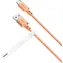 Kabel YENKEE YCU 315 OE SILIC USB-A (M) - USB-C (M) 1,5 m pomarańczowy / 15 W