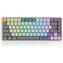 Redragon K652 Azure szary / Bezprzewodowa klawiatura do gier / mechaniczna / przełączniki czerwone / USB / RF 2,4 GHz / Bluetooth / US