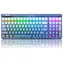 Redragon K656 Garen Fioletowy niebieski / Klawiatura do gier / mechaniczna / przełączniki fioletowy / USB / RF 2,4 GHz / Bluetooth / US