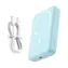 Baseus PPCX110203 Magnetyczny Mini niebieski / Powerbank / 10000mAh / USB-C / MagSafe / 30W