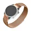 FIXED pasek siatkowy ze stali nierdzewnej do Garmin QuickFit 20 mm w kolorze różowego złota