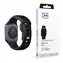 Silikonowy pasek do zegarka 3mk do Apple 38/40/41mm w kolorze czarnym