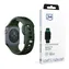Silikonowy pasek do zegarka 3mk do Apple 38/40/41mm ciemnozielony