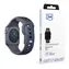 Silikonowy pasek do zegarka 3mk do Apple 38/40/41mm w kolorze szarym