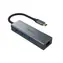 Stacja dokująca Akasa AK-CBCA20-18BK / 3x USB-A 3.0 / 1x Ethernet