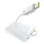 Baseus Bipow 2 10000mAh 20W biały / Power bank / USB-A / USB-C