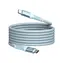 Kabel Verbatim 31852 Magnetic 60 W USB-C 1,2 m niebieski / USB-C(M) / USB-C(M) / 100 W / PD i QC 3.0