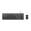 Targus AKM622FR Pełnowymiarowa czarna / klawiatura + mysz / USB / Antybakteryjna / FR