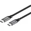 YENKEE YCU 323 BK Cable USB-C 3.1 Gen 2 (M) - USB-C 3.1 Gen.2 (M) 1,5 m czarny / do 100 W