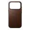 Etui skórzane Nomad Modern do Apple iPhone 17 Pro brązowe