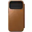 Etui folio Nomad Modern Leather do Apple iPhone 17 Pro Max English Tan