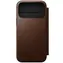 Etui folio Nomad Modern Leather do Apple iPhone 17 Pro Max, brązowe