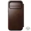 Nomad Modern Leather Folio do Apple iPhone 17 Pro Max, rustykalny brąz (Horween)