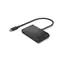 Belkin Connect USB-C Hub czarny / 4X USB-C / 100W / PD