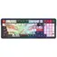 Redragon K686AK-RGB-PRO Eisa biało-szara / Klawiatura gamingowa / mechaniczna / RGB / USB-C / BT / US