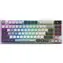 MSI FORGE GK600 TKL Sky Grey / Bezprzewodowa klawiatura gamingowa / mechaniczna / 2,4 GHz / BT / USB-C / RGB / wyświetlacz / CZ Layou