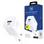 Ładowarka 3mk Hyper Charger PD 33W GaN QC4+ biała / ładowarka / USB 1xA+1xC