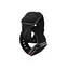 Pasek magnetyczny UNIQ Fluo do Apple Watch 49/46/45/44/42/41/40 mm, kolor Midnight black