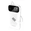 Dudao K31 10000mAh biały / Powerbank / z wbudowanym kablem / 22,5W