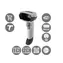Kit czytnika ZEBRA DS2208 (USB) biały / skaner kodów kreskowych 2D / kabel USB / multi-IF