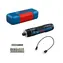 BOSCH Go 3 Professional / Wkrętarka akumulatorowa z akcesoriami / 3,6 V / 396 obr./min / Kabel USB