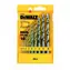 DeWalt DT5921-QZ / Zestaw wierteł HSS-G do metalu / średnica 1-10 mm / 10 szt.