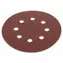 KREATOR KRT230507 / Papier ścierny do drewna i metalu / Ziarnistość 120 / Średnica 125 mm / 5 szt.