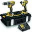 DeWalt DCK266P2 / Zestaw narzędzi akumulatorowych wiertarka udarowa i klucz udarowy / 18 V / 2 x 5 Ah / walizka