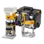 DeWalt DCW604NT / Frezarka akumulatorowa z osprzętem / 18V / Mocowanie wału 8mm / Bez akumulatora
