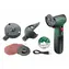 BOSCH EasyCut & Grind 7,2 V / Akumulatorowa szlifierka kątowa / 7,2 V / 50 mm / 6000 obr./min / Zintegrowany akumulator / akcesoria