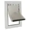 PetSafe Staywell 620 ML aluminium / Drzwi / 400 x 277,6 mm / otwarcie: 348 x 225 mm / szerokość ramion: 209 mm / max