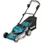 Makita DLM463Z / Kosiarka akumulatorowa / 2x 18V / 3300 obr./min / do 800 m2 / szerokość 46 cm / kosz 60 l / Bez akumulatora
