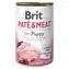 Brit Pâté & Meat Puppy 400 g / Puszka dla psów / 70% kurczaka i indyka / Pasztet z czystego mięsa z kawałkami podrobów i mięsa