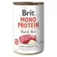 Brit Mono Protein Beef & Brown Rice 400 g / Puszka dla psów / 100% czystego białka wołowego z ryżem