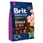 Brit Premium by Nature Adult S 3 kg / Kompletna karma dla psów / dorosłych psów małych ras (do 10g)