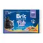 Brit Premium Cat Pouches Talerz rybny (4x100g) 400g / Saszetki dla kotów