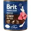 Brit Premium by Nature Wołowina z Flakami 800 g / Puszka dla psów / Pasztet mięsny ze flakami