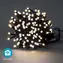 Nedis Christmas Lights SmartLife / String / Wi-Fi / Ciepła biel / 100 diod LED / 10,0 m / Android i iOS