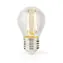 Żarówka LED Nedis E27 / G45 / 4,5 W / 470 lm / 2700 K / Ściemnialna / Ciepła biel / Styl retro / 1 szt.
