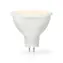 Żarówka LED Nedis GU5.3 / Spot / 5,8 W / 450 lm / 2700 K / Ciepła biel / Jasna / Liczba żarówek w opakowaniu: 1 szt.