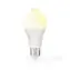 Żarówka LED Nedis E27 / A60 / 8,5 W / 806 lm / 3000 K / biała / w stylu retro / mrożona / z czujnikiem ruchu / 1 szt.