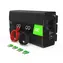 Przetwornica napięcia Green Cell z 12V na 230V - 1000W/2000W - czysty sinus