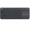 Logitech Wireless K400 PLUS US / Klawiatura bezprzewodowa / Touchpad / USB / US