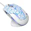 E-BLUE Mazer Pro White / Mysz optyczna do gier / 2500 DPI / 6 przycisków / 1 kółko / Przewodowa (USB)