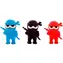 ASTRA Gumowe Ninja 1 szt. (mix)