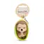 Nici GREEN brelok śpiący jeż + jasnozielony koszyk 12 cm