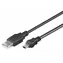 Kabel USB PremiumCord , AB mini, 5-pin, 1 m